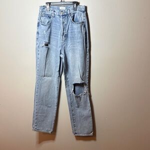 PacSun Light Blue Distressed Mom Jeans -Dad Jean-